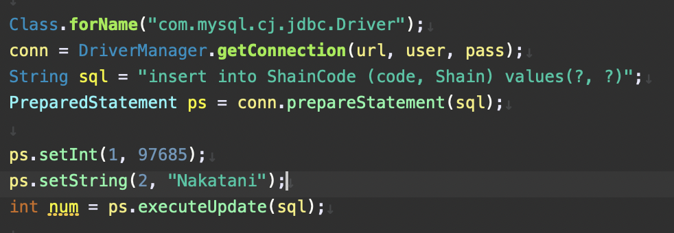 check the manual that corresponds to your MySQL server version for the right syntax to use near ‘?, ?)’ at line 1